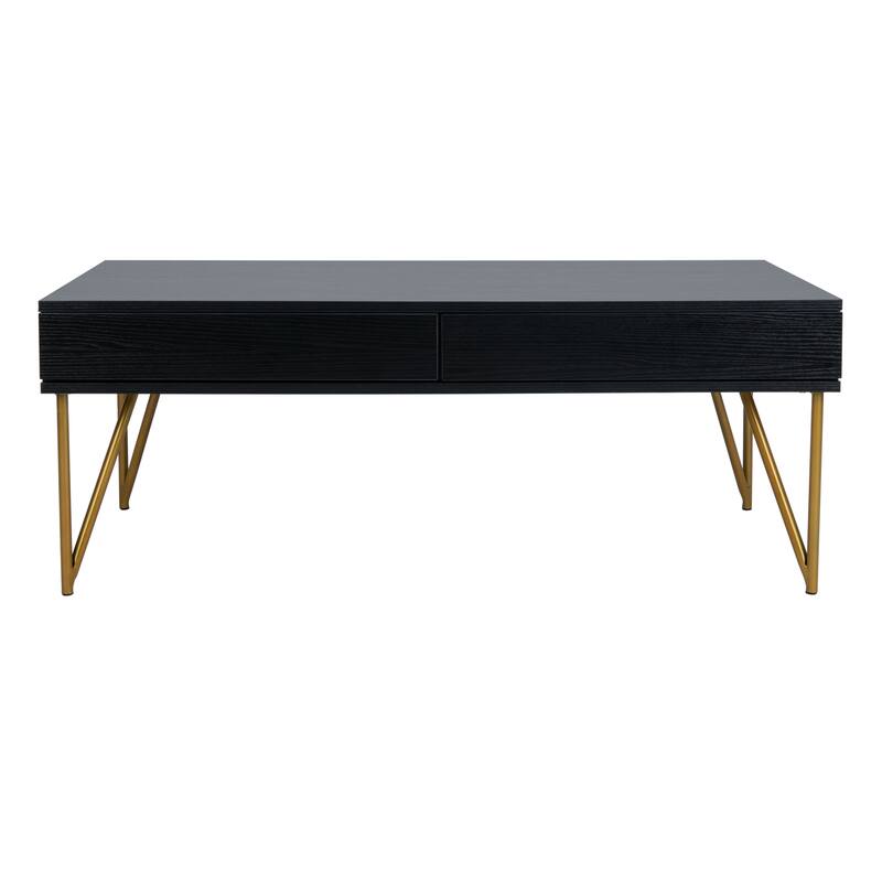SAFAVIEH Sofica Pine 2-Drawer Coffee Table - 43Wx26Dx17H