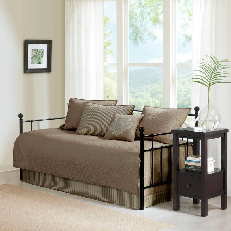 Madison Park Mansfield 6 Piece Reversible Daybed Cover Set