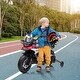 preview thumbnail 5 of 22, Kids Motorcycle, 12V 7Ah Licensed BMW Ride On Motorcycle for Toddlers with 2 Speeds