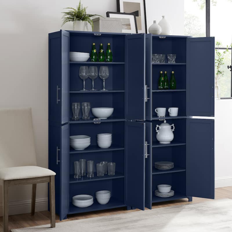 Crosley Savannah 2-Piece Kitchen Storage Pantry Set