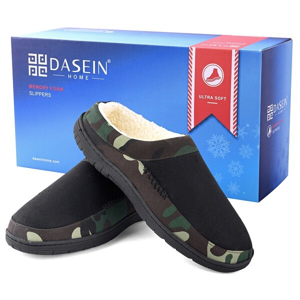 men's camouflage slippers