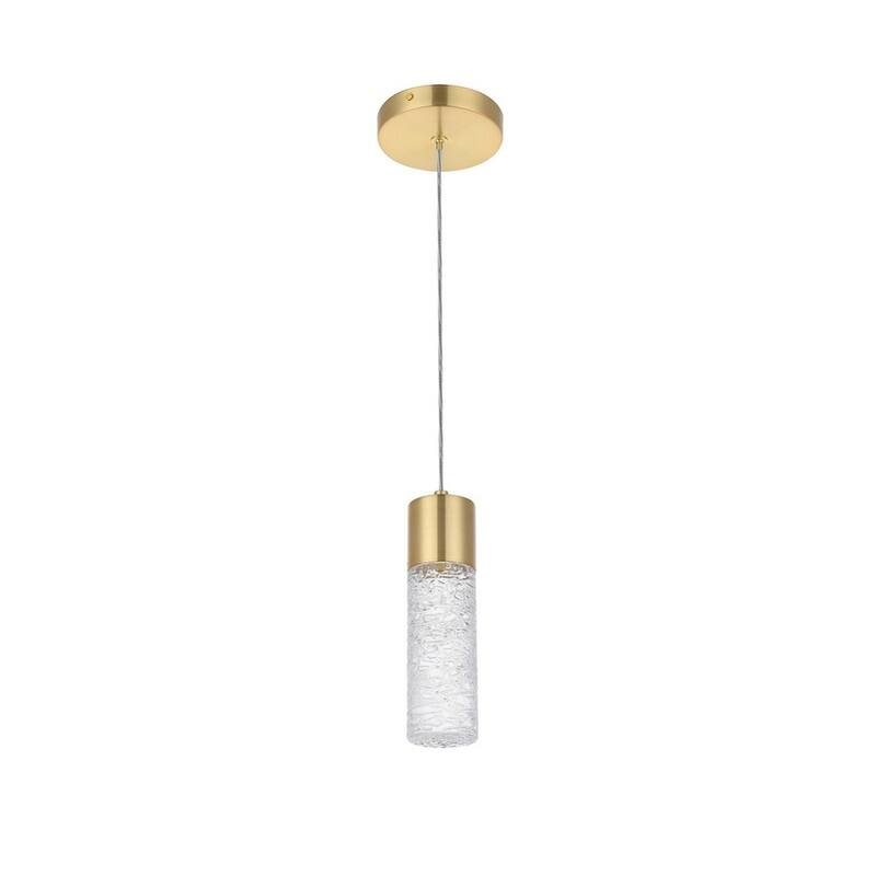 Constellation 1 light Gold LED Pendant