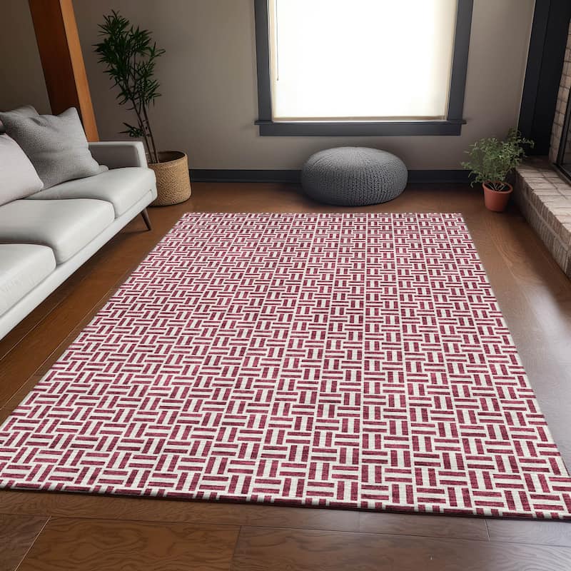 Premium Washable Super Soft Modern Geo Mayfield Rug