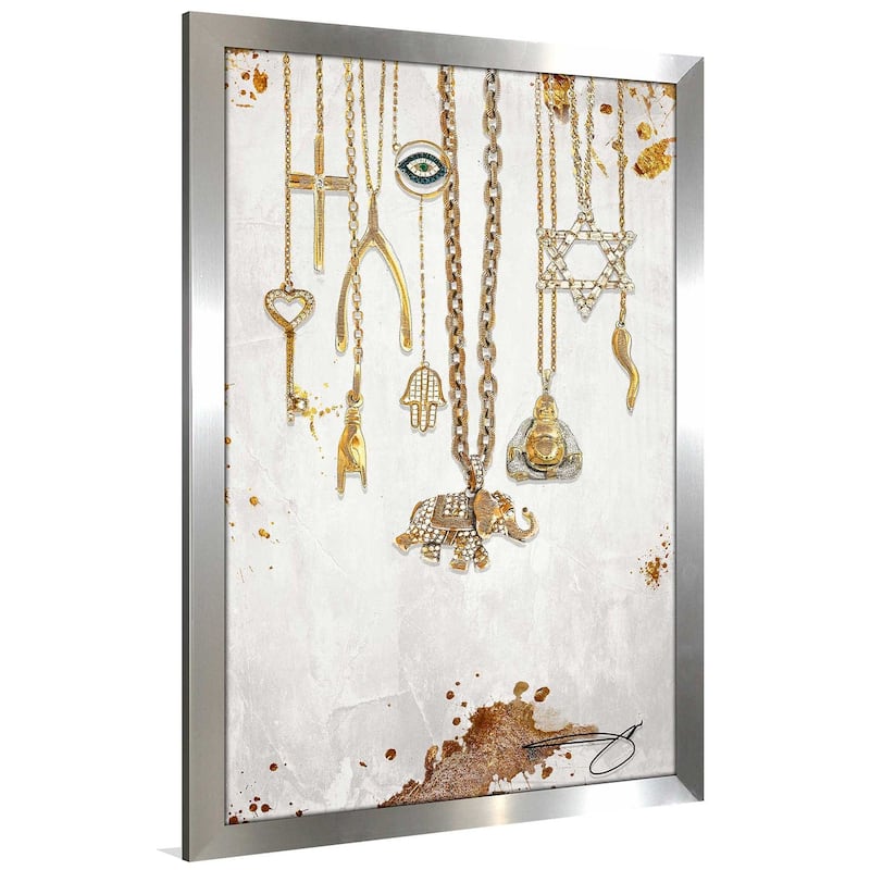 "Faith And Luck" by Jodi Print on Acrylic