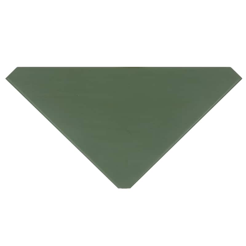 SAFAVIEH Calla Grey Corner Table - 33.9" x 17.3" x 28" - 34"W x 17"D x 28"H