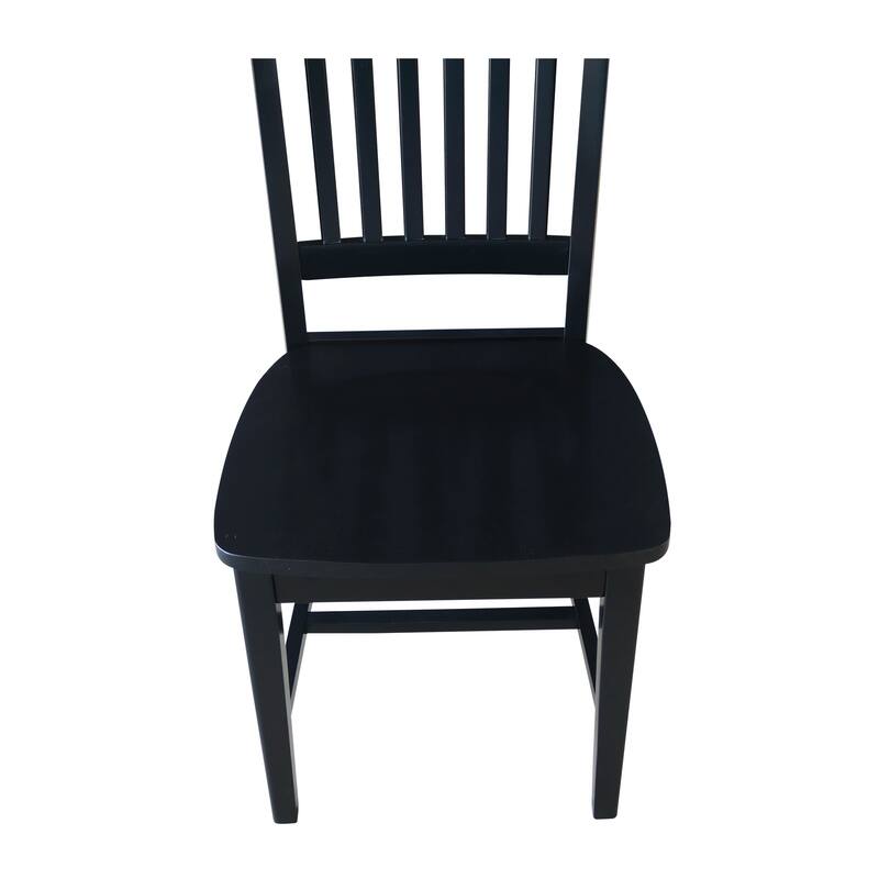Solid Wood Mission Dining Side Chairs - Set of 2