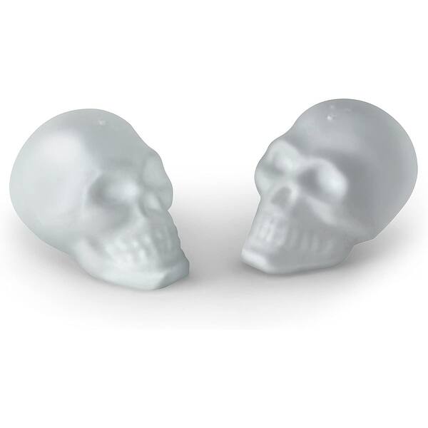 slide 1 of 3, Fred DOOMED Salt and Pepper Shakers 2 Piece