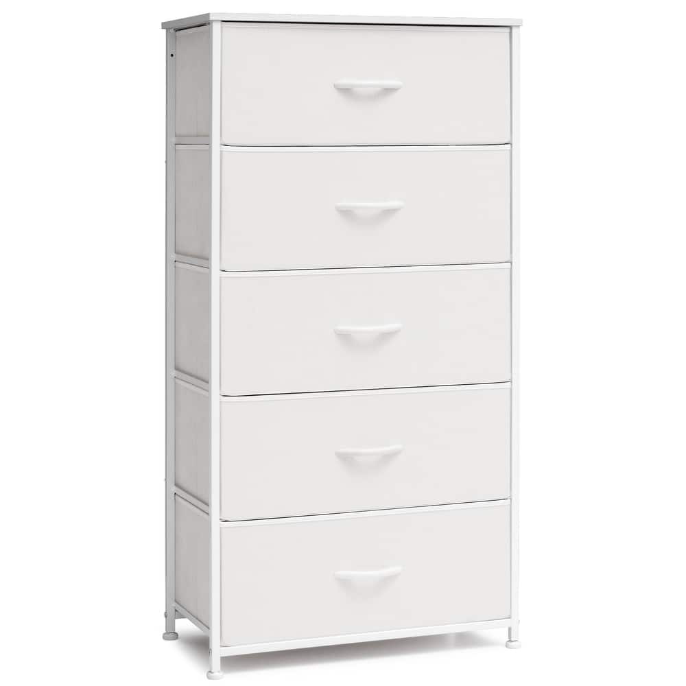 5 Drawers Vertical Dresser Storage Tower Organizer Unit for Bedroom