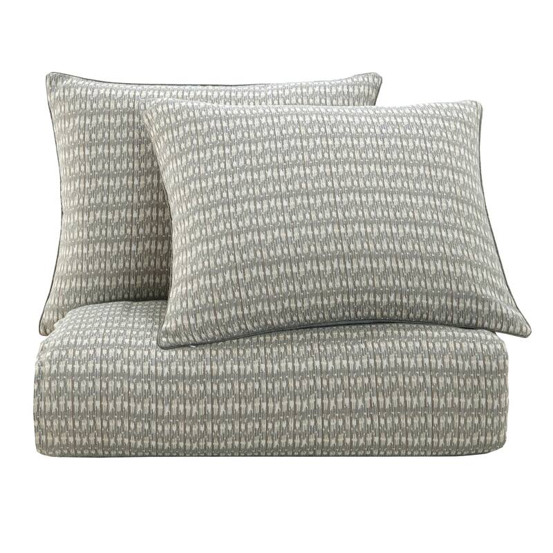 HiEnd Accents Fenton Tree Bark Design Comforter Set, 3PC