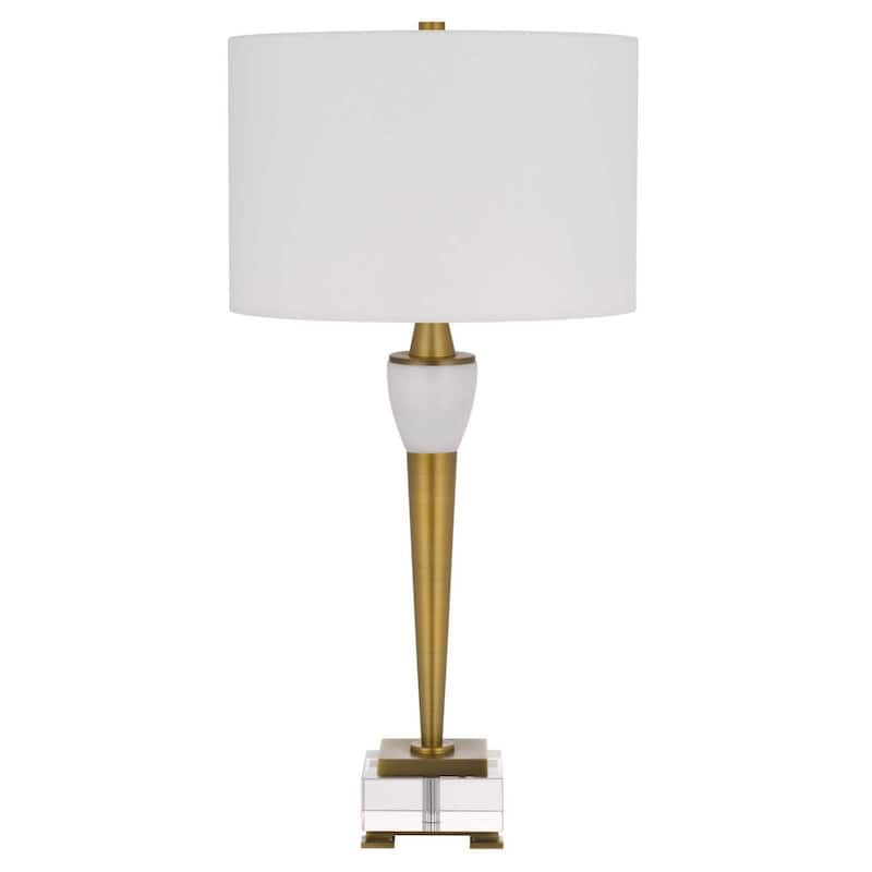Bradford 30.5" Height Antique Brass Metal Table Lamp - One Size