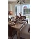preview thumbnail 11 of 15, SAFAVIEH Dining Rural Woven La Rochelle Antiqued Oak Finish Taupe Dining Chairs (Set of 2) - 21" W x 18" D x 36" H