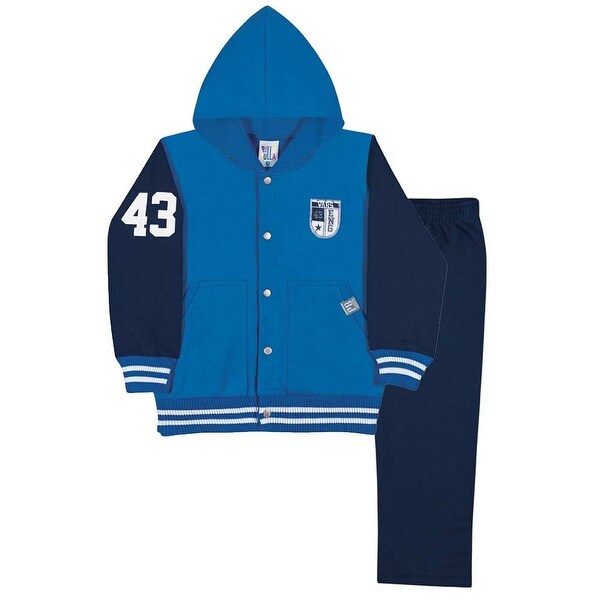 Toddler Boy Hoodie Jacket and Pants 2-piece Set Pulla Bulla Sizes 1-3 years