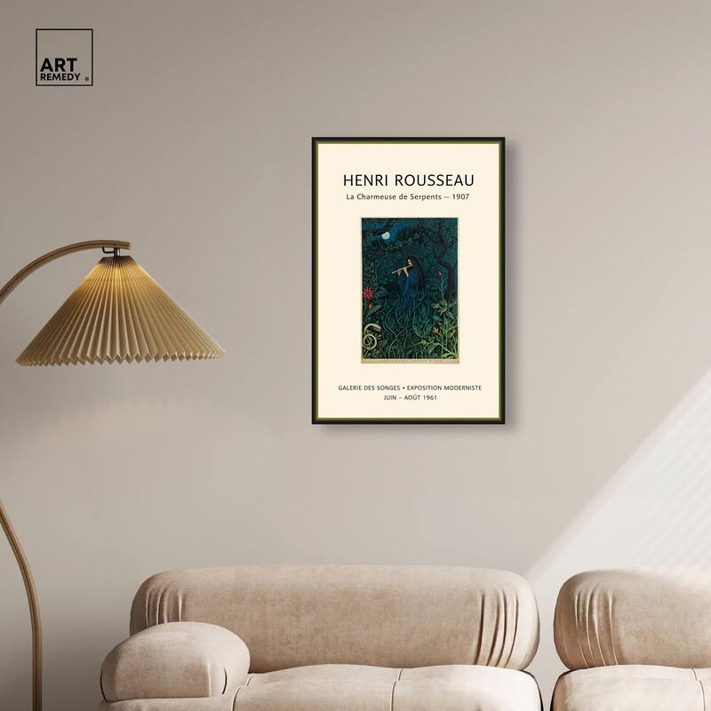 Rousseau's Jungle Dream Canvas by Art Remedy