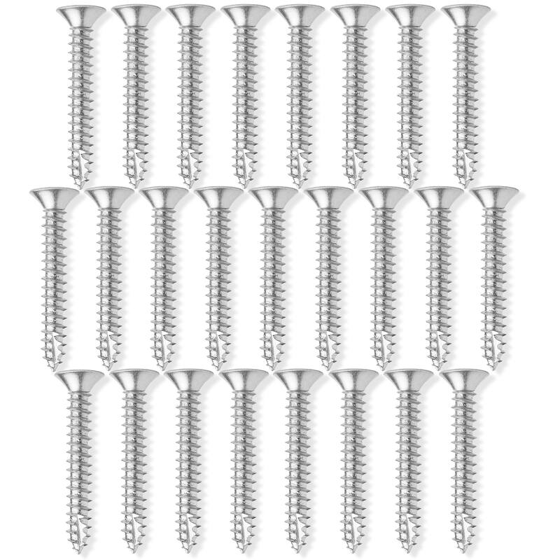 Wood Screws 9 x 112in for Door Hinges 25 pack