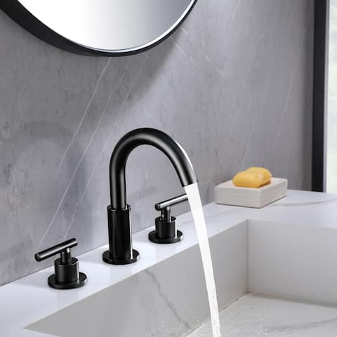 Widespread High-Arch Bathroom Faucet
