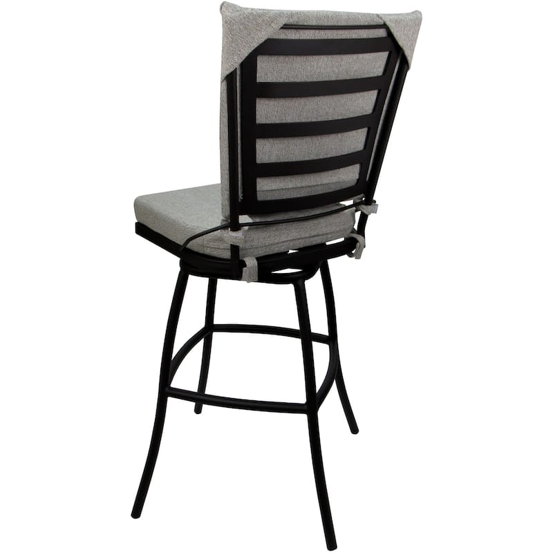 Outdoor Bar Stool Counter 26" 30" Extra Tall 34" - Jamey without Arms