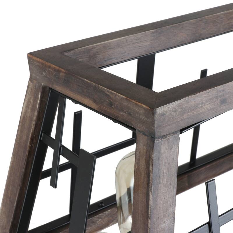 Anmytek Dining Room Linear Chandelier Farmhouse Modern Kitchen Island Pendant Lighting Fixtures