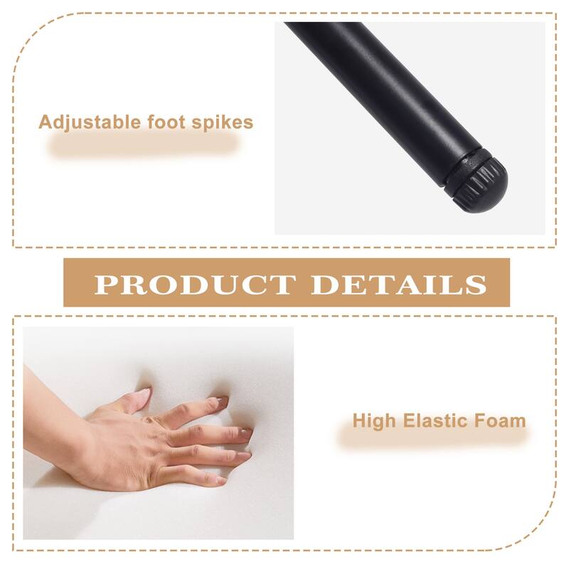 Coastal Rattan Back Counter Height Upholstered Bar Stools