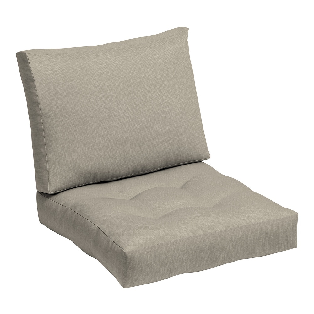 ARDEN earthFIBER Tufted Blowfill Deep Seat Set, 24 x 24
