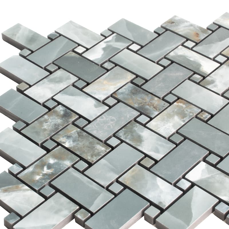 Apollo tile 12" x 12" Splendor Matte Green Porcelain Tile (4.84 sq ft/case) - 5 Pack