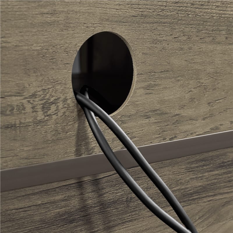 Yaheetech Industrial Classic Farmhouse TV Stand for TVs up to 65"