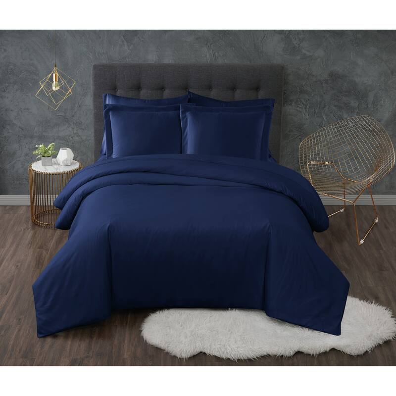 Truly Calm Antimicrobial 3 Piece Duvet Cover Set