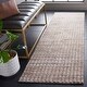 preview thumbnail 3 of 17, Martha Stewart by SAFAVIEH Handmade Yucel Stripe Rug 2'3" x 8' Runner - Beige - Runner