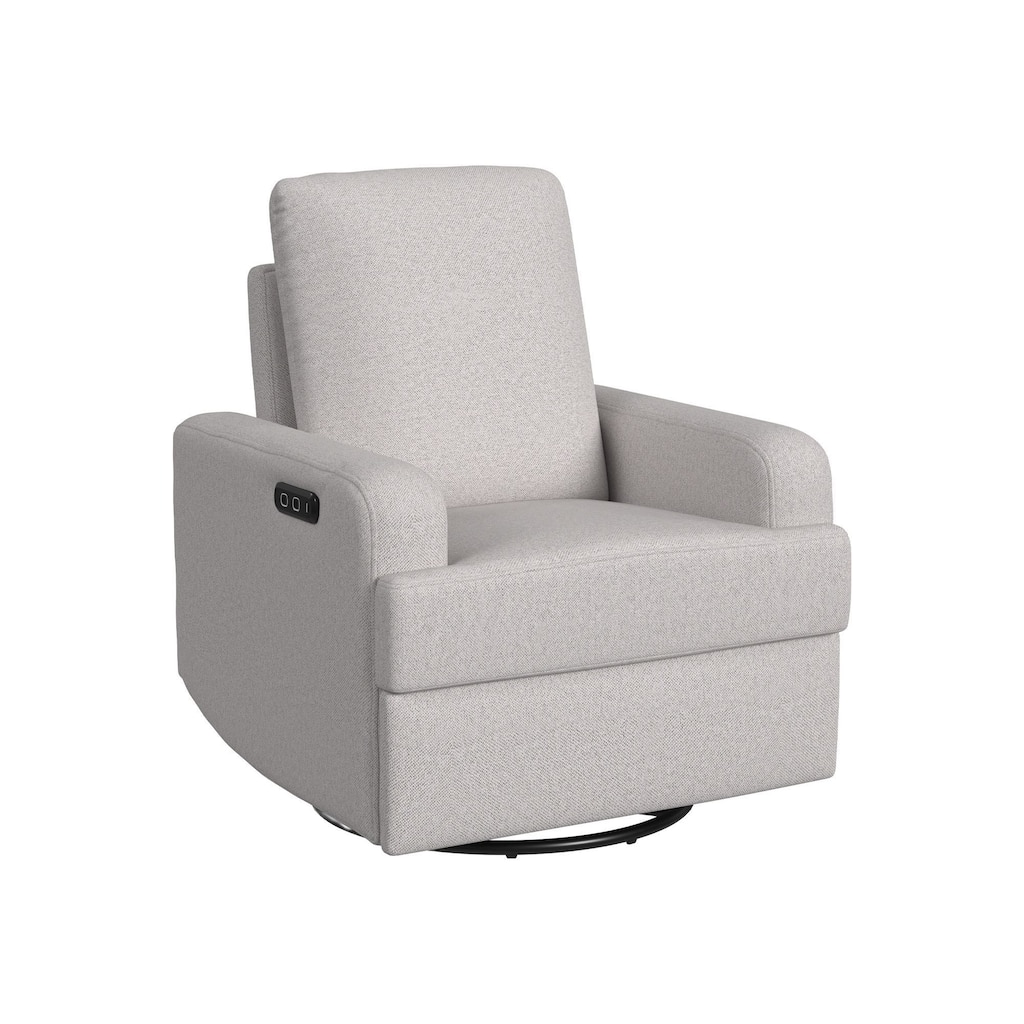 Trey Power Glider Recliner, Stormy Grey