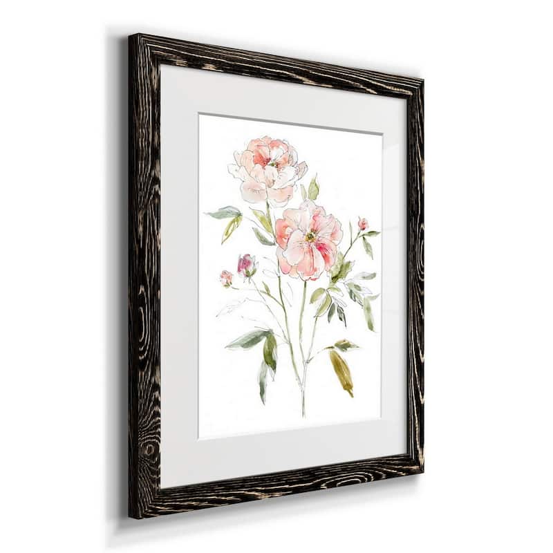 Sketchbook Cottage Rose I-Premium Framed Print - Ready to Hang