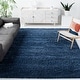 preview thumbnail 45 of 187, SAFAVIEH California Premium Shag Izat 2-inch Thick Area Rug 2'3" x 5' - Green - Rectangle