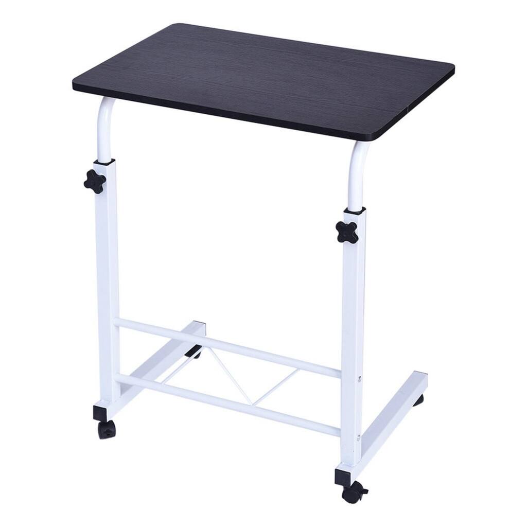 Height Adjustable Desk Mobile Desk With Universal Wheels