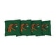 preview thumbnail 1 of 1, Florida A&M University FAMU Rattlers Green Cornhole Bags All-Weather Resin Filled