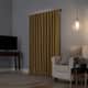 Sun Zero Evelina Faux Dupioni Silk Blackout Curtain Panel, Single Panel