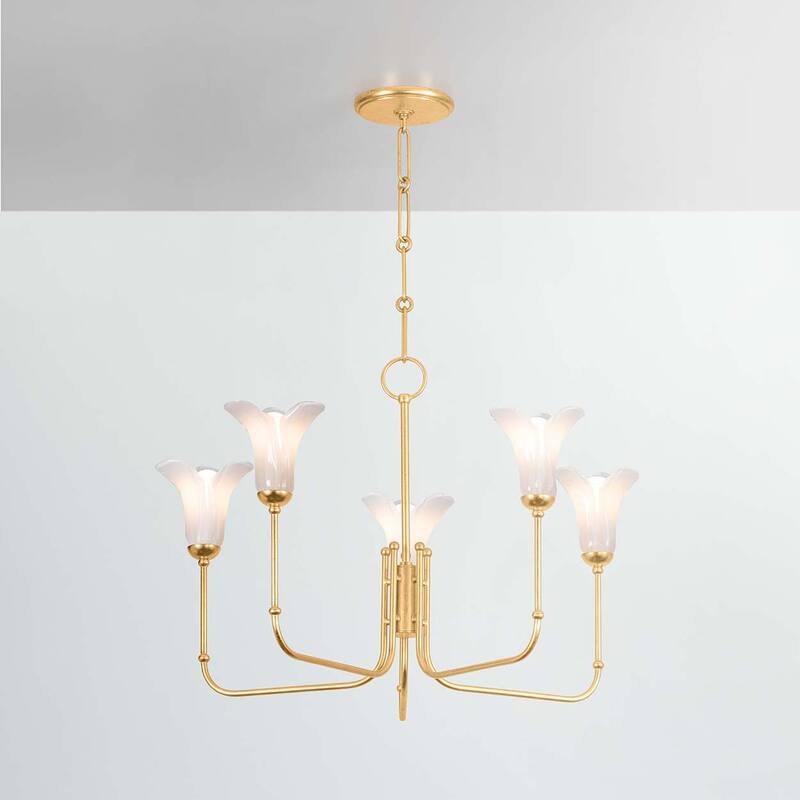 Hudson Valley Lighting 3345 Montclair 5 Light 30" Wide Chandelier