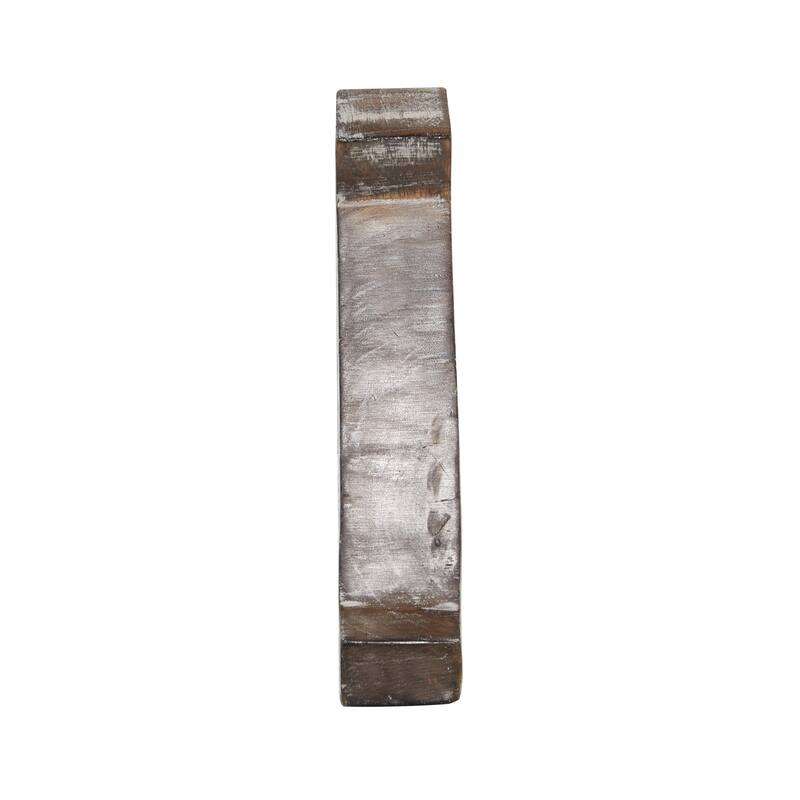 Wood Traditional Decorative Sign (Set of 6) - S/6 8"H