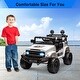 preview thumbnail 5 of 5, Ride on Truck Car w/Remote Control 3 Speeds White