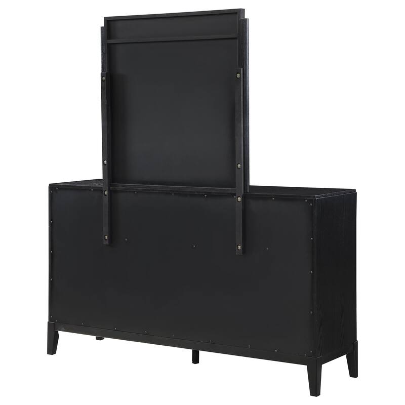 Brookmead Transitional 8-drawer Dresser Black