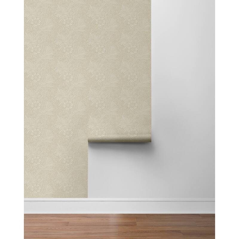 NextWall Marigold Garden Peel and Stick Wallpaper - 20.9 in. W x 18 ft. L