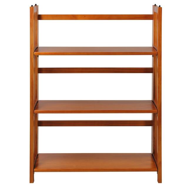 Porch & Den Edgemont Folding Stackable 27.5-inch Bookcase