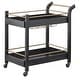 preview thumbnail 4 of 7, Simple Living Butler Rolling Bar Cart