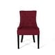 preview thumbnail 57 of 70, Cheney Contemporary Tufted Dining Chairs (Set of 2) by Christopher Knight Home - 21.50" L x 25.00" W x 36.00" H