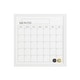 preview thumbnail 21 of 34, Martha Stewart Dry Erase Magnetic Monthly Calendar and with Woodgrain Frame