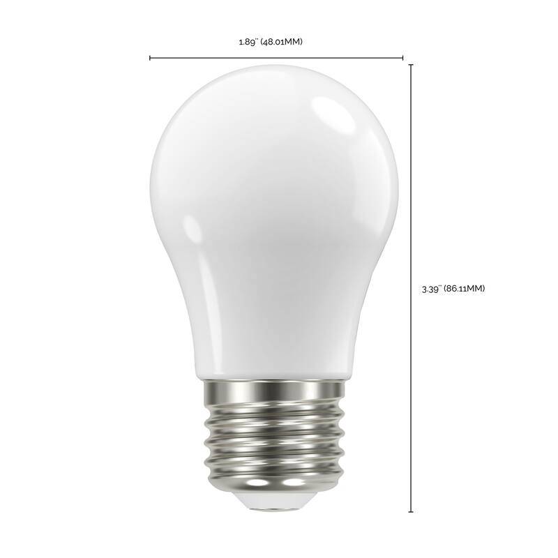 5 Watt LED A15 Soft White 3000K Medium base 90 CRI 120 Volt - N/A