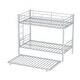 preview thumbnail 15 of 44, Twin over Twin Size Metal Heavy-duty Bunk Bed with Noise Reduced, Safety Guardrail
