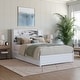 preview thumbnail 3 of 10, Hadley Platform Bed with Panel Footboard and Storage Drawers