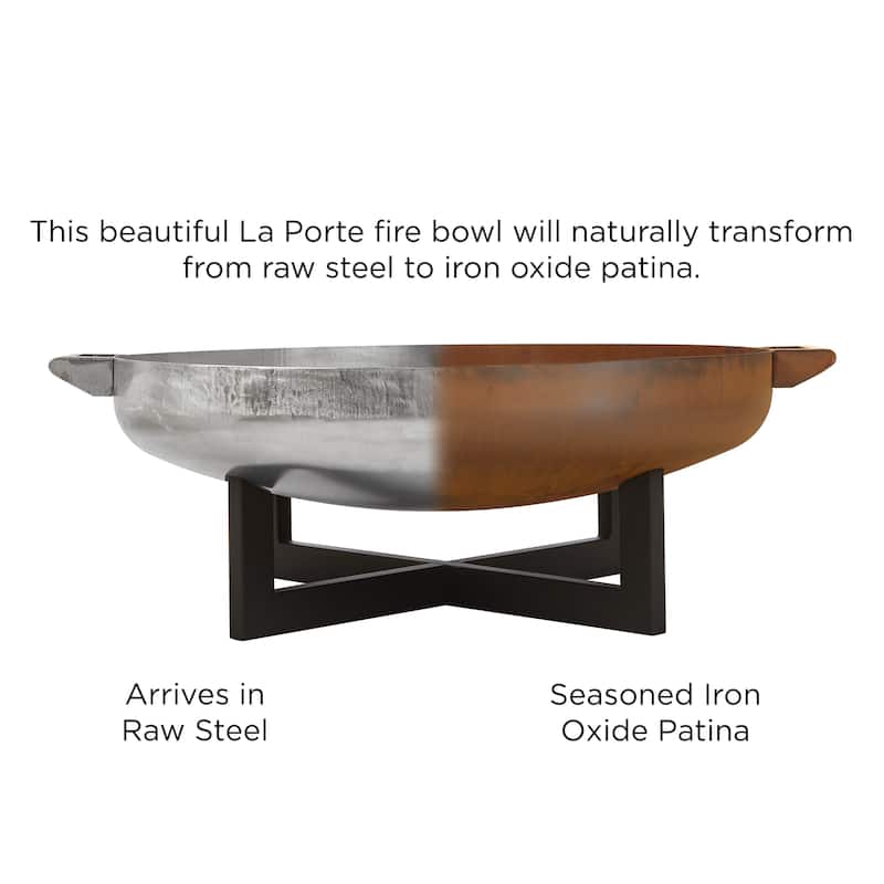 La Porte Wood Burning Fire Pit