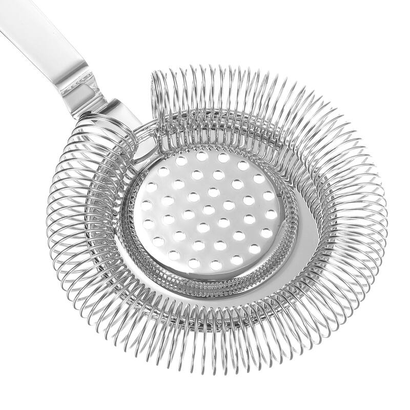Cocktail Strainer, 1pcs Stainless Steel Bar Strainer for Drinks, 210mm
