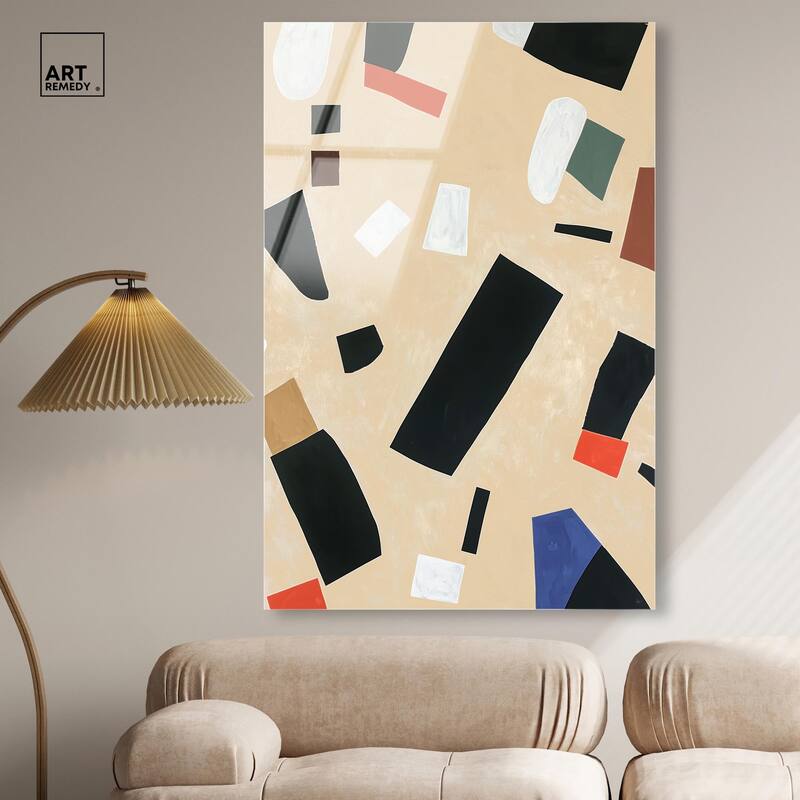 Mindscape Mosaic I Acrylic by Art Remedy, Ready to Hang