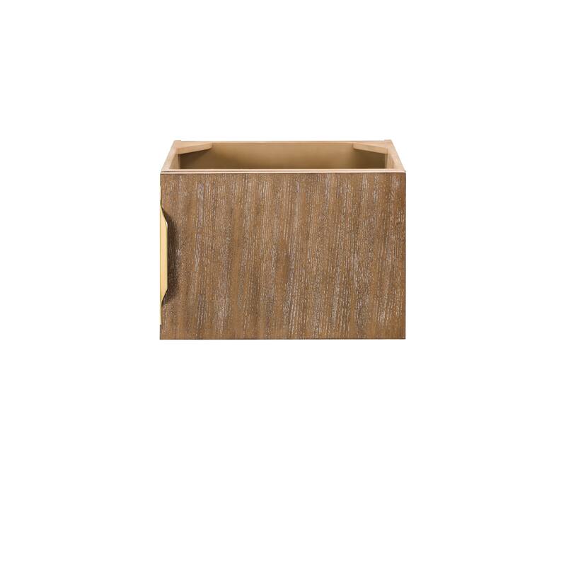 James Martin Vanities 883-V24 Columbia 24" Single Free Standing Vanity - Latte Oak - Oak Finish