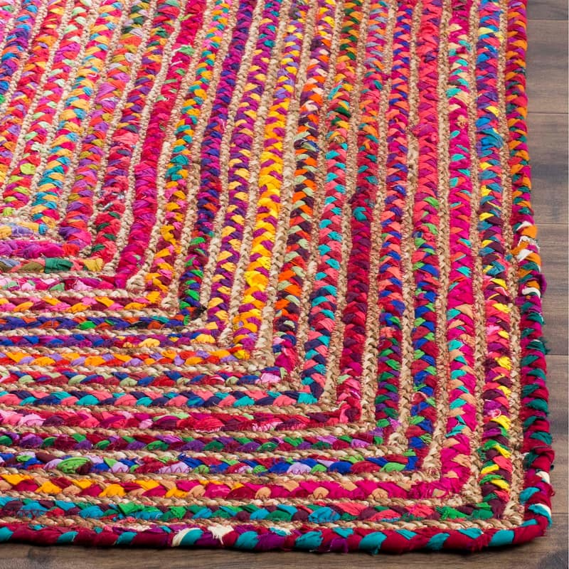 SAFAVIEH Handmade Cape Cod Marget Boho Coastal Jute Rug